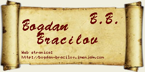Bogdan Bracilov vizit kartica